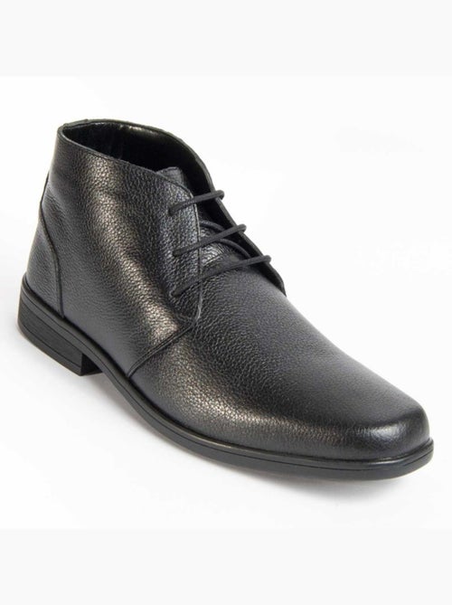 Bota Couro Natural Purapiel - Kiabi