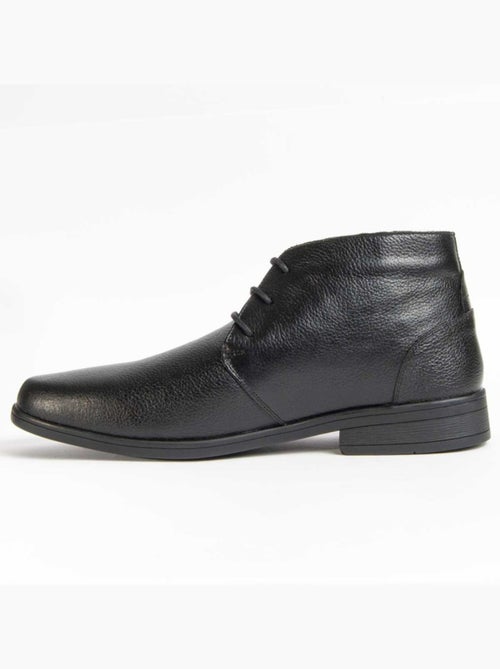 Bota Couro Natural Purapiel - Kiabi