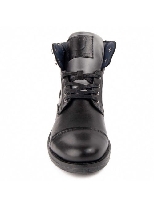 Bota Couro Natural Purapiel - Kiabi Bota Couro Natural Purapiel - Kiabi