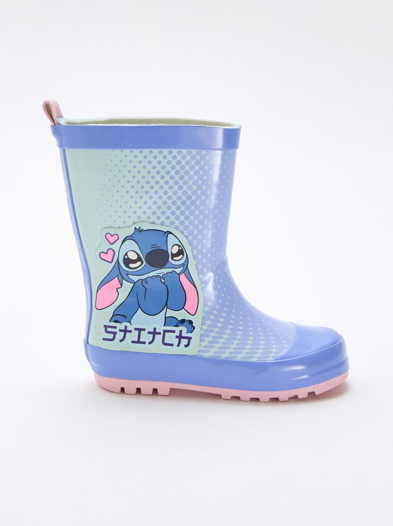 Bota de borracha 'Angel' 'Stitch' 'Disney' Azul - Kiabi