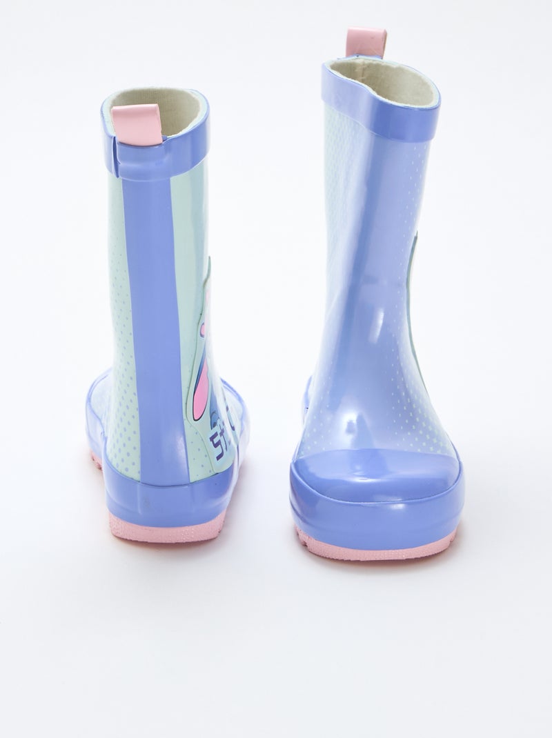 Bota de borracha 'Angel' 'Stitch' 'Disney' Azul - Kiabi
