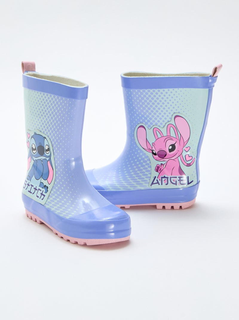 Bota de borracha 'Angel' 'Stitch' 'Disney' Azul - Kiabi