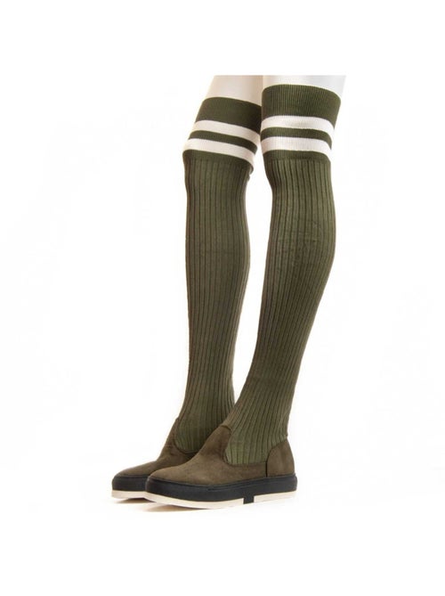 Bota De Plataforma Material Sintético Montevita - Kiabi