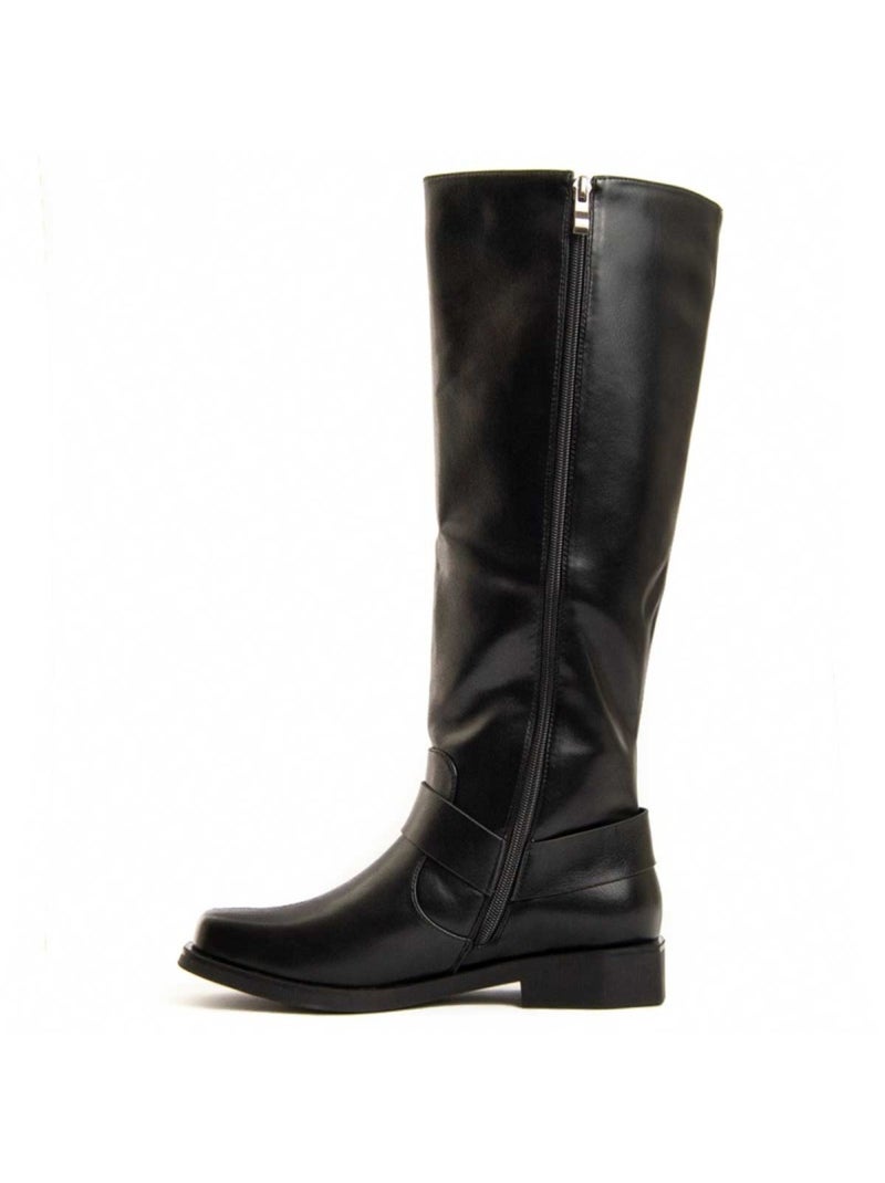 Bota Material Sintético E Têxtil Montevita Preto - Kiabi