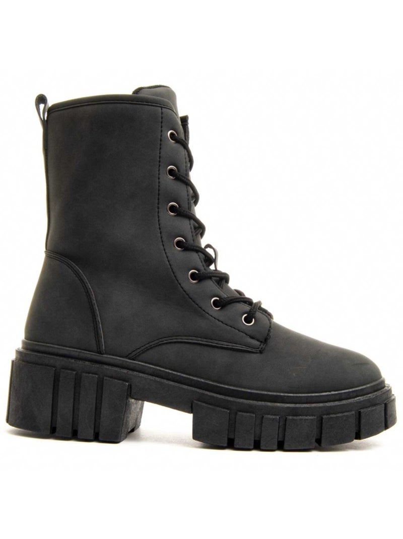Bota Material Sintético Montevita Preto - Kiabi
