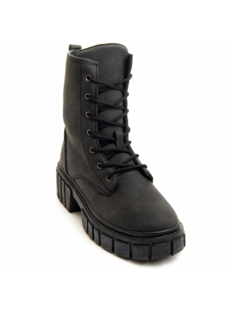 Bota Material Sintético Montevita Preto - Kiabi