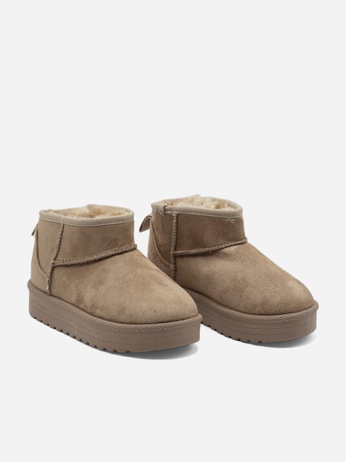 Botas alça cruzada - Kiabi Botas alça cruzada - Kiabi