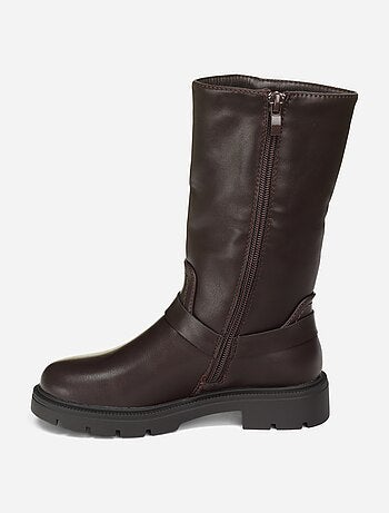 Botas alça cruzada