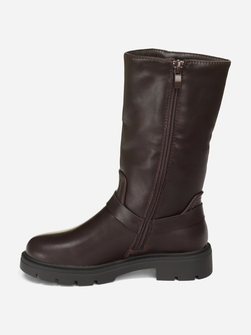 Botas alça cruzada - Kiabi Botas alça cruzada - Kiabi
