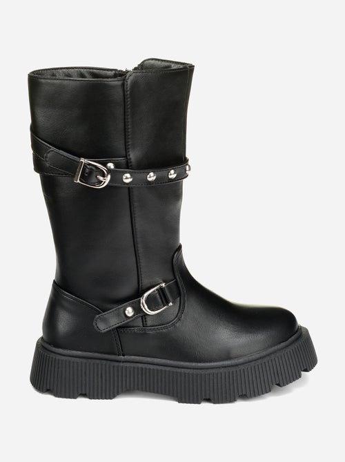 Botas alça cruzada - Kiabi Botas alça cruzada - Kiabi