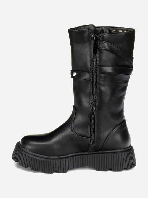 Botas alça cruzada - Kiabi Botas alça cruzada - Kiabi