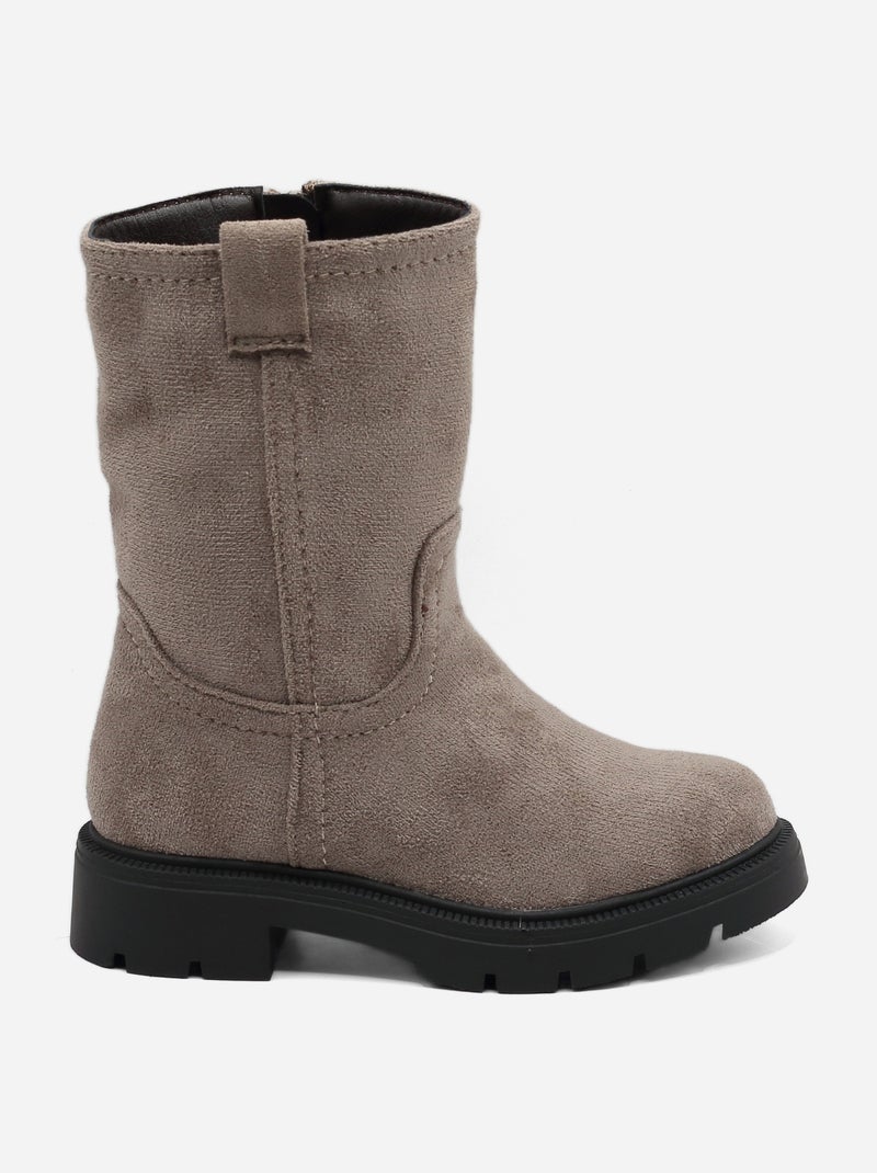 Botas alça cruzada Toupe - Kiabi