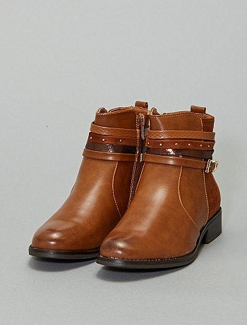 Botas bi-matéria - Kiabi