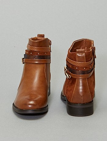 Botas bi-matéria - Kiabi