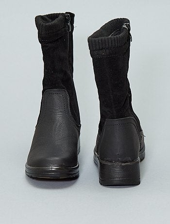 Botas bi-matéria compensadas - Kiabi