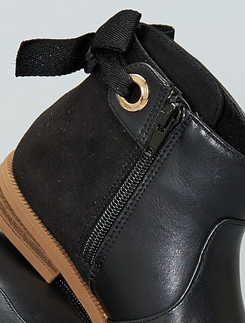 Calçado - Botas bicolores - Kiabi