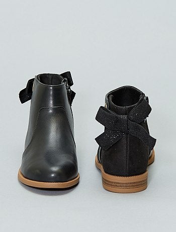 Calçado - Botas bicolores - Kiabi