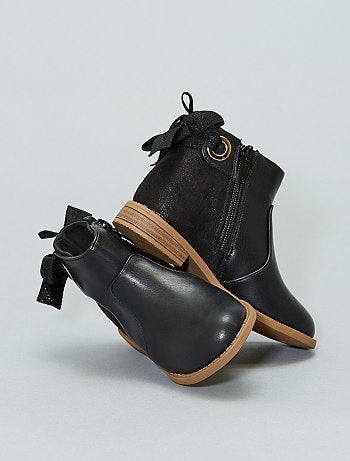 Calçado - Botas bicolores - Kiabi