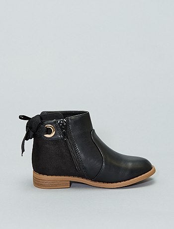 Calçado - Botas bicolores - Kiabi