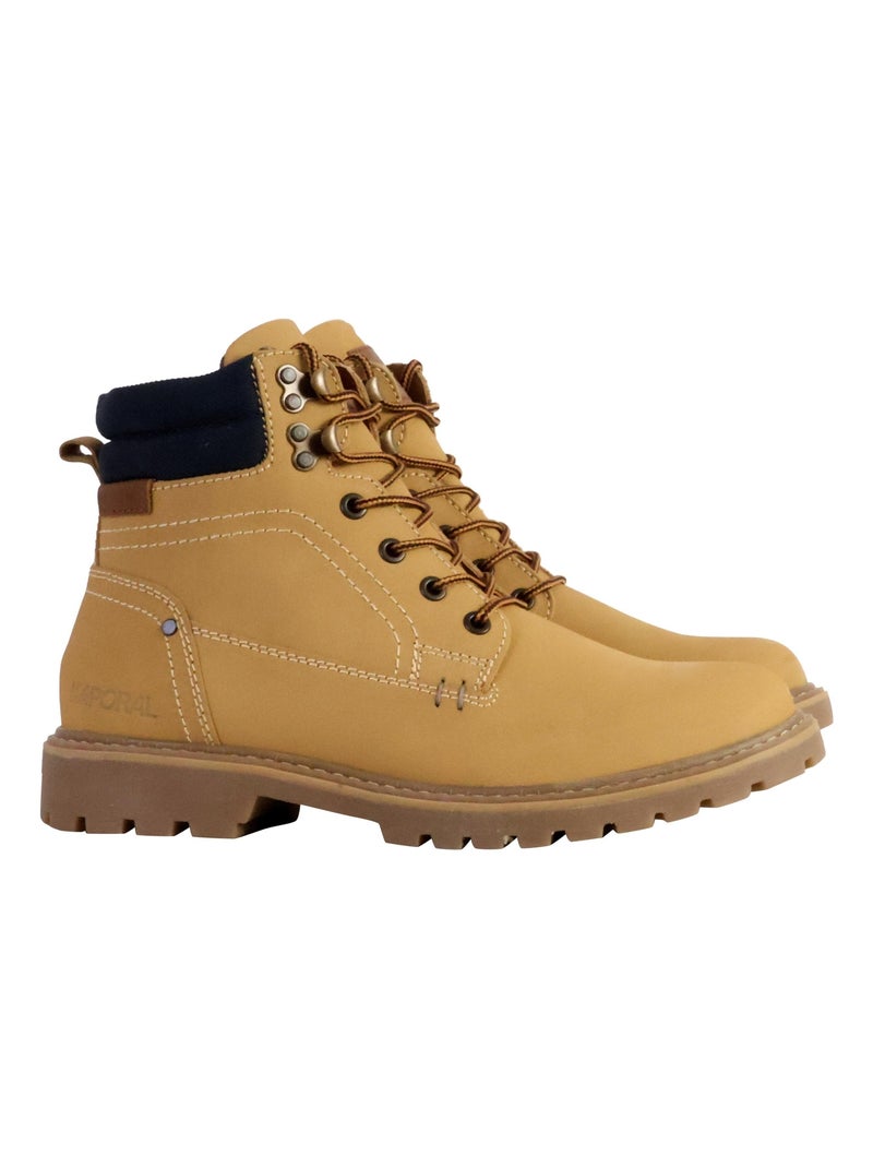 Botas camel para homem kaporal sergio Castanho - Kiabi