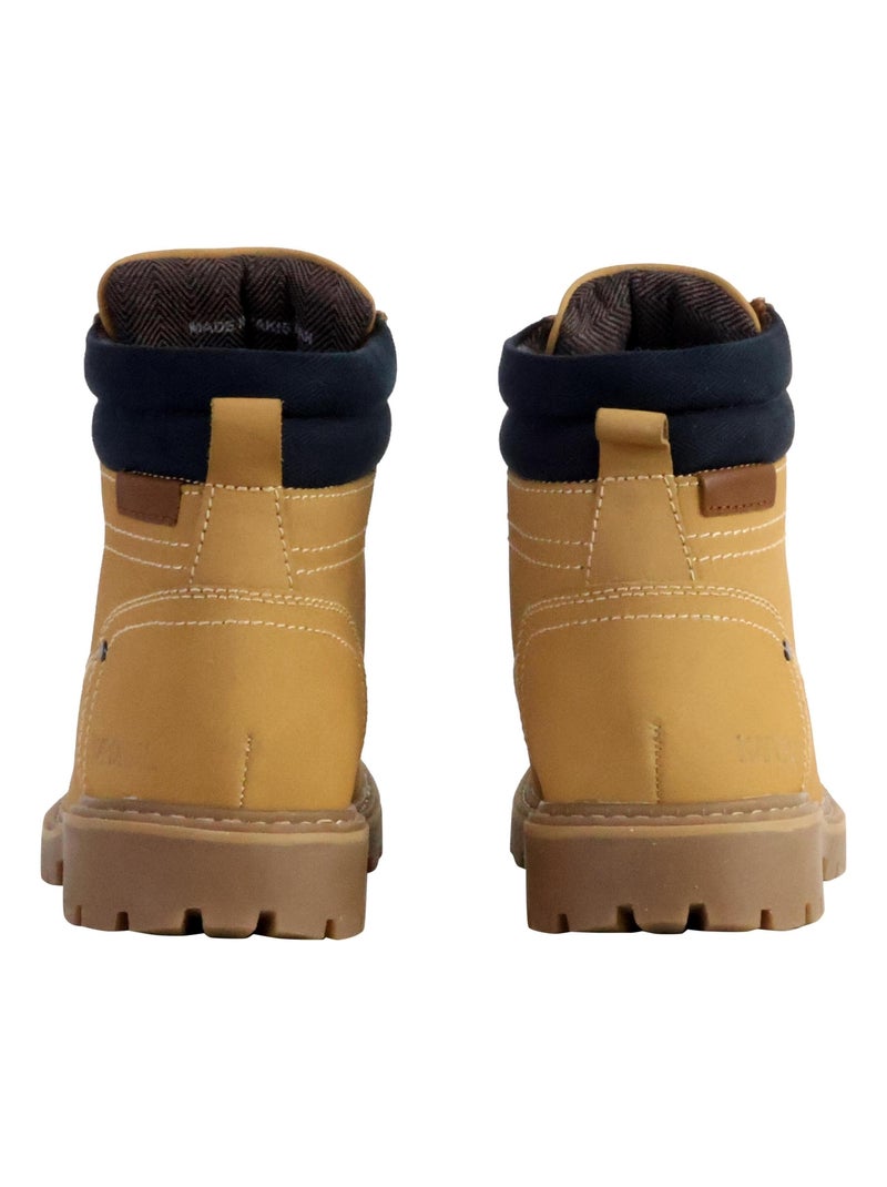Botas camel para homem kaporal sergio Castanho - Kiabi
