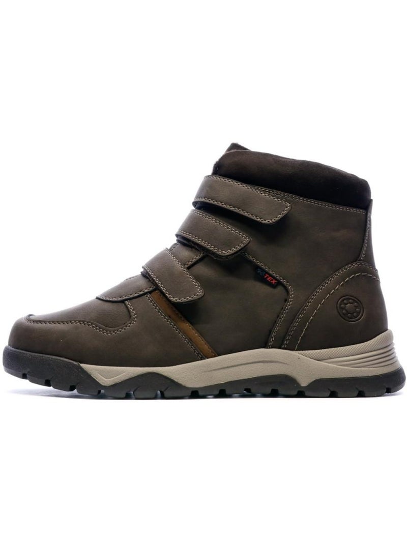 Botas castanhas de homem relife jolscryn Castanho-capuccino - Kiabi