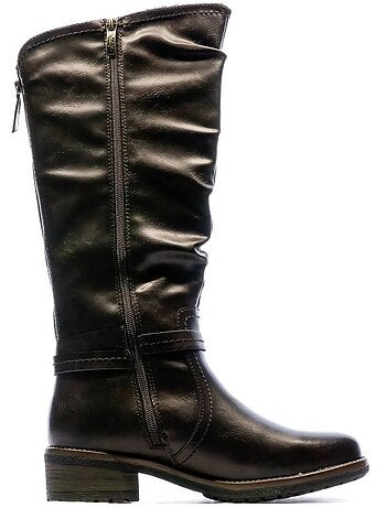 Botas castanhas de mulher relife jarkot
