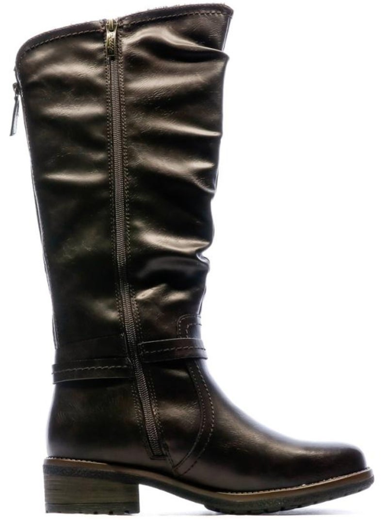 Botas castanhas de mulher relife jarkot Castanho-capuccino - Kiabi