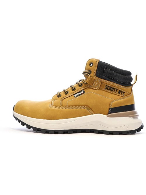 Botas Castanhas para Homem Schott Birmi - Kiabi Botas Castanhas para Homem Schott Birmi - Kiabi