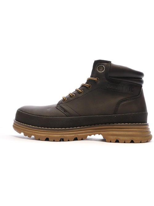 Botas Castanhas para Homem Schott Elland - Kiabi Botas Castanhas para Homem Schott Elland - Kiabi