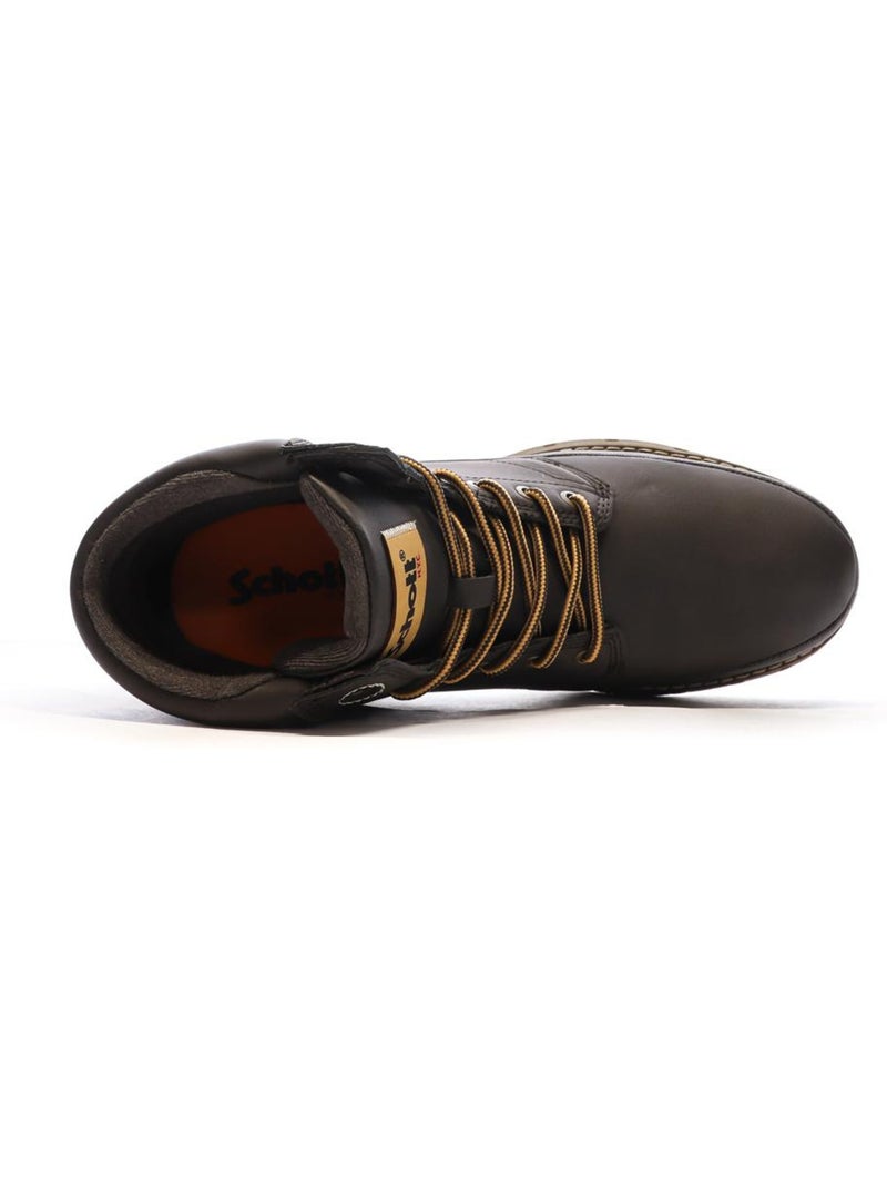 Botas Castanhas para Homem Schott Elland Castanho-capuccino - Kiabi