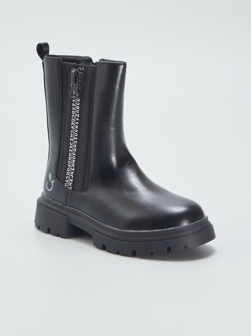 Botas chelsea PRETO - Kiabi