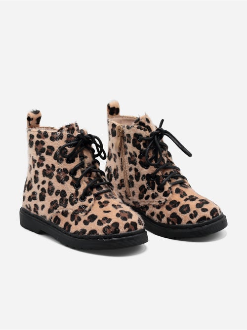 Botas com atacadores - Kiabi