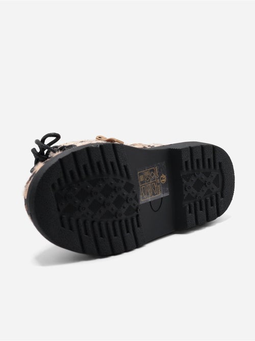 Botas com atacadores - Kiabi