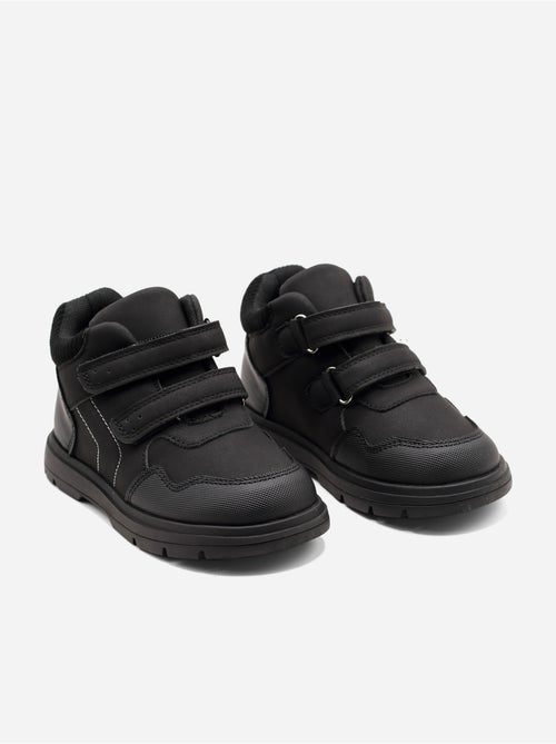 Botas com dois velcros - Kiabi Botas com dois velcros - Kiabi
