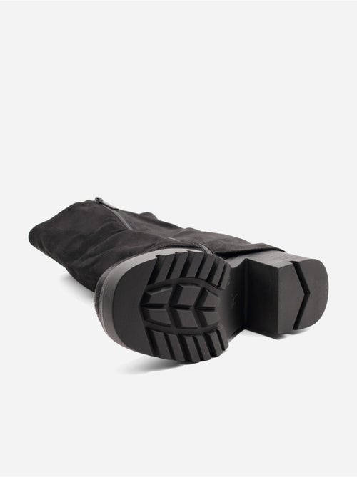 Botas com efeito de camurça - Kiabi Botas com efeito de camurça - Kiabi