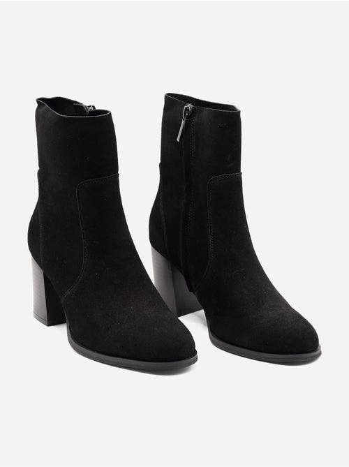 Botas com efeito de camurça - Kiabi
