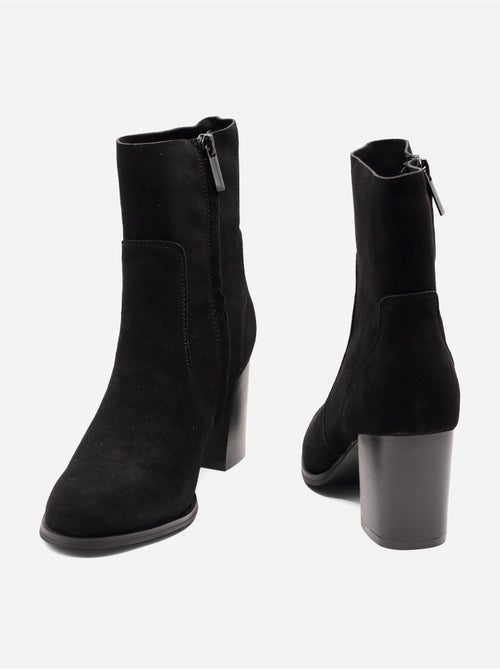 Botas com efeito de camurça - Kiabi