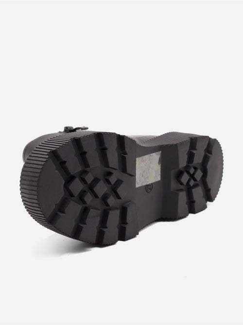 Botas com efeito de pele de crocodilo - Kiabi Botas com efeito de pele de crocodilo - Kiabi