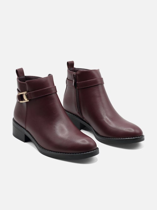 Botas com fecho - Kiabi Botas com fecho - Kiabi