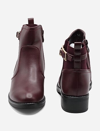 Botas com fecho