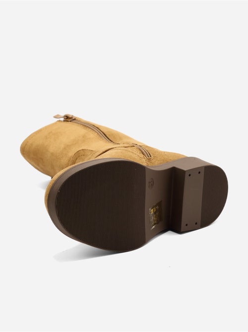 Botas com fecho de correr - Kiabi Botas com fecho de correr - Kiabi