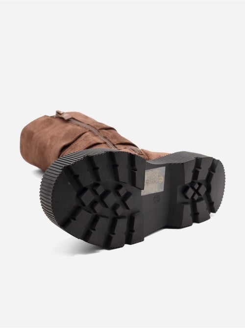 Botas com fecho de correr - Kiabi Botas com fecho de correr - Kiabi