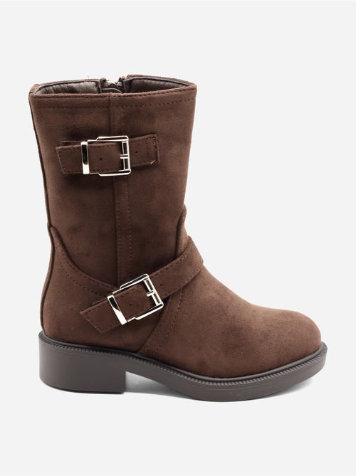 Botas com fecho de correr - Kiabi Botas com fecho de correr - Kiabi