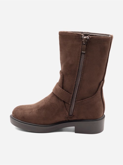 Botas com fecho de correr - Kiabi Botas com fecho de correr - Kiabi