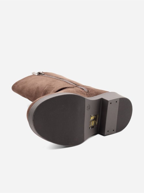 Botas com fecho de correr - Kiabi Botas com fecho de correr - Kiabi