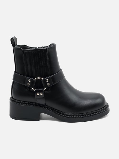 Botas com fecho de correr - Kiabi Botas com fecho de correr - Kiabi