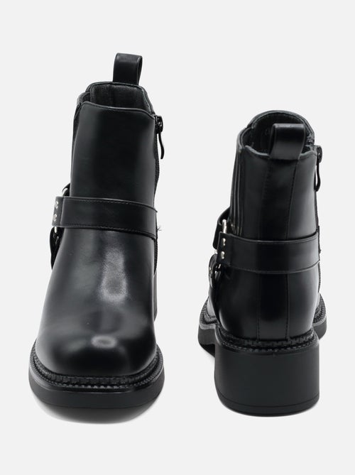 Botas com fecho de correr - Kiabi Botas com fecho de correr - Kiabi