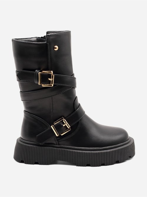 Botas com fecho de correr - Kiabi Botas com fecho de correr - Kiabi