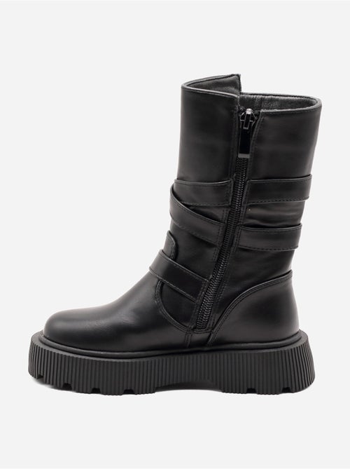 Botas com fecho de correr - Kiabi Botas com fecho de correr - Kiabi